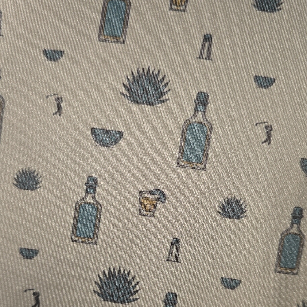 Chic Beige Patterned Tank Top - Picture 4 of 4